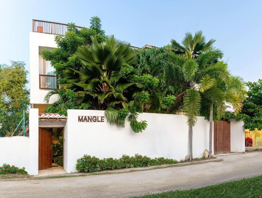 Casa Mangle, Jacuzzi + Piscina Privada. 25 Mts Del Mar Villa Cartagena Exterior photo