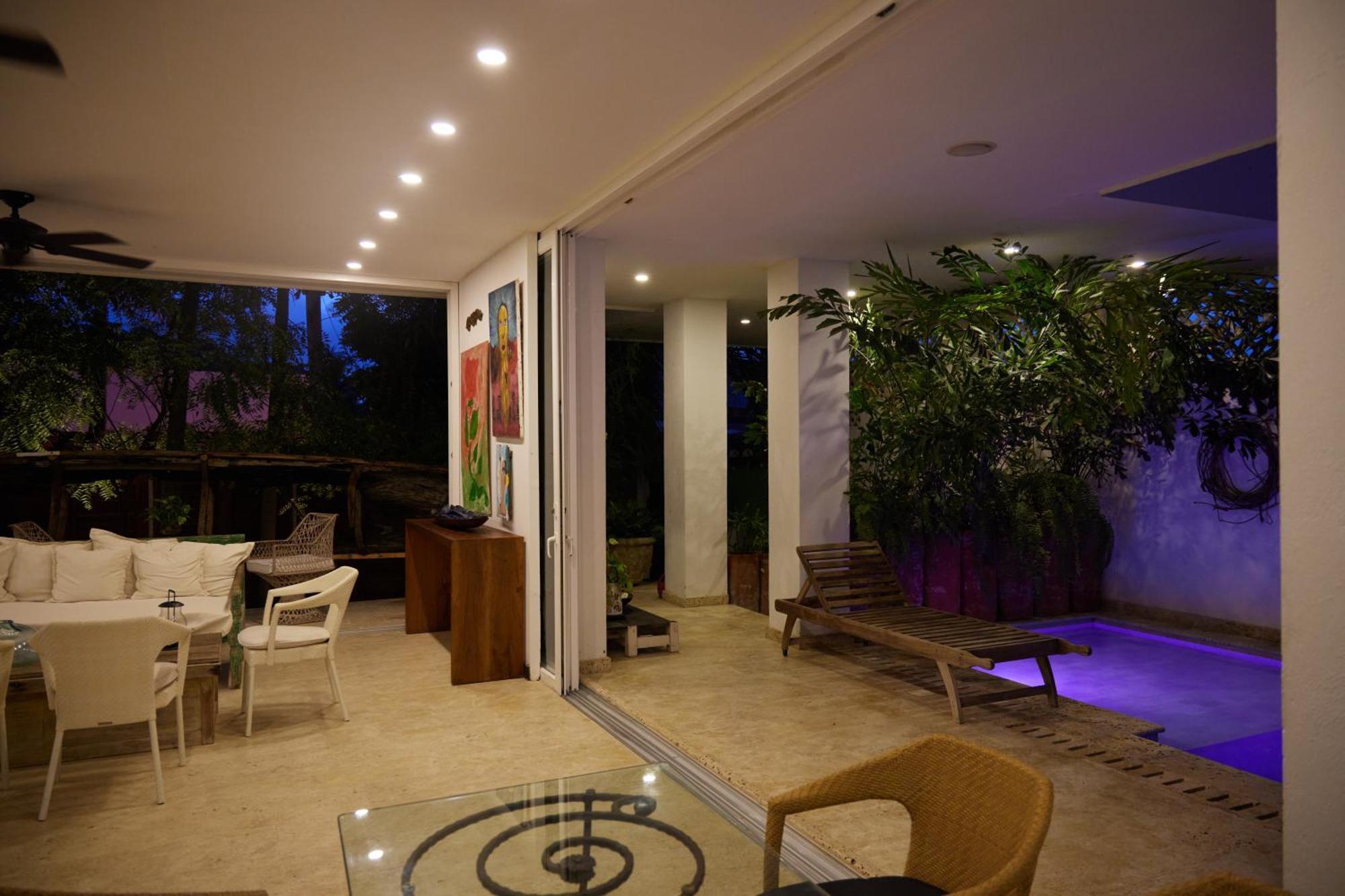 Casa Mangle, Jacuzzi + Piscina Privada. 25 Mts Del Mar Villa Cartagena Exterior photo